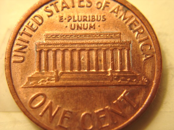 1992-Lincoln-Memorial-Cent--Tapered-Planchet?